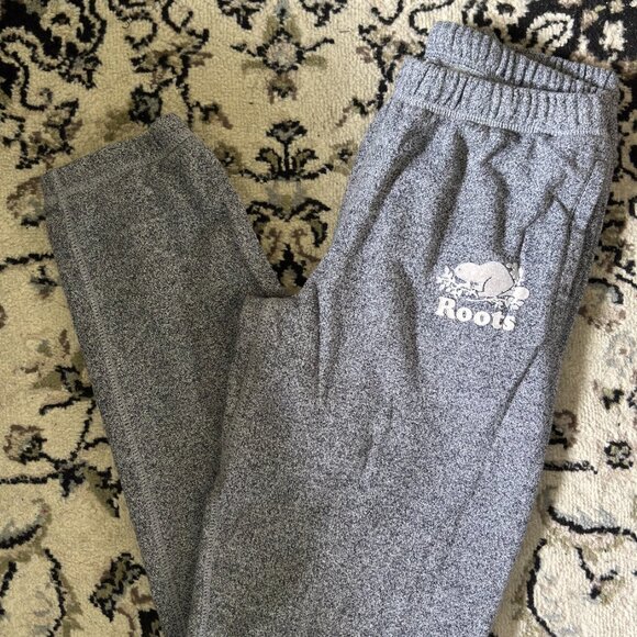 Roots Organic Original Sweatpant Salt & Pepper - Size Small - Picture 5 of 5